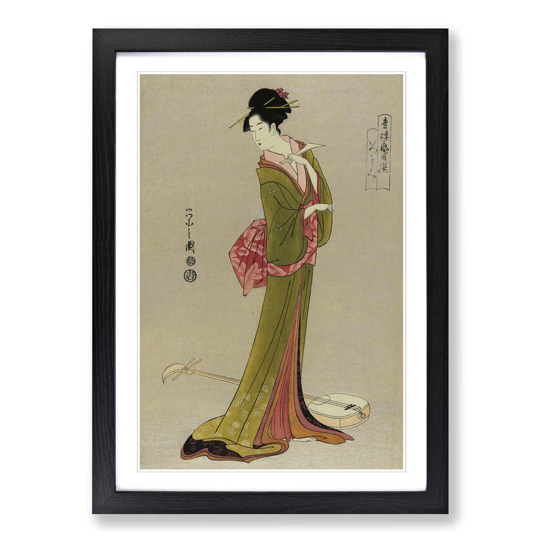 Japanese Oriental Itsutomi - Framed Print