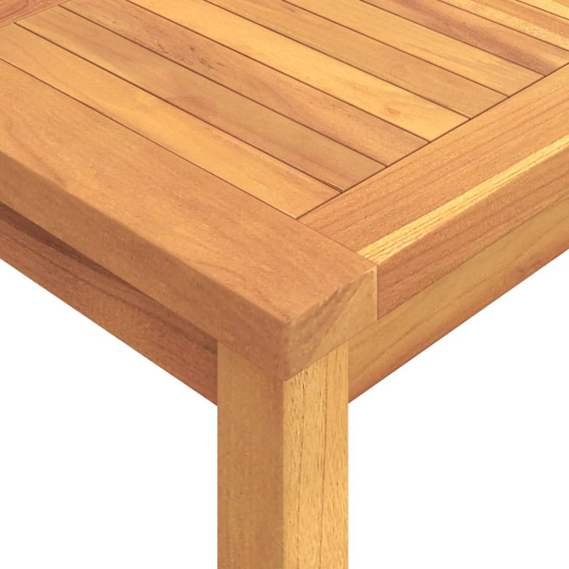 ClassicLiving Garden Dining Set Solid Wood Teak, 2, 77cm H x 80cm L x 80cm W
