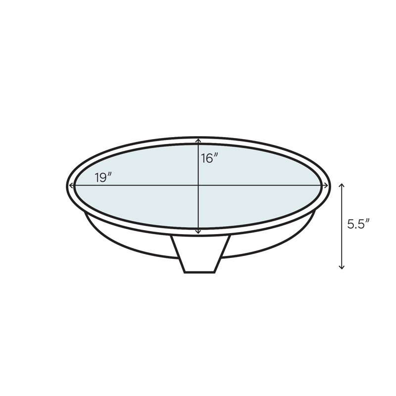 Copper Hand Hammered Oval Undermount Bathroom Sink, Polished Nickel