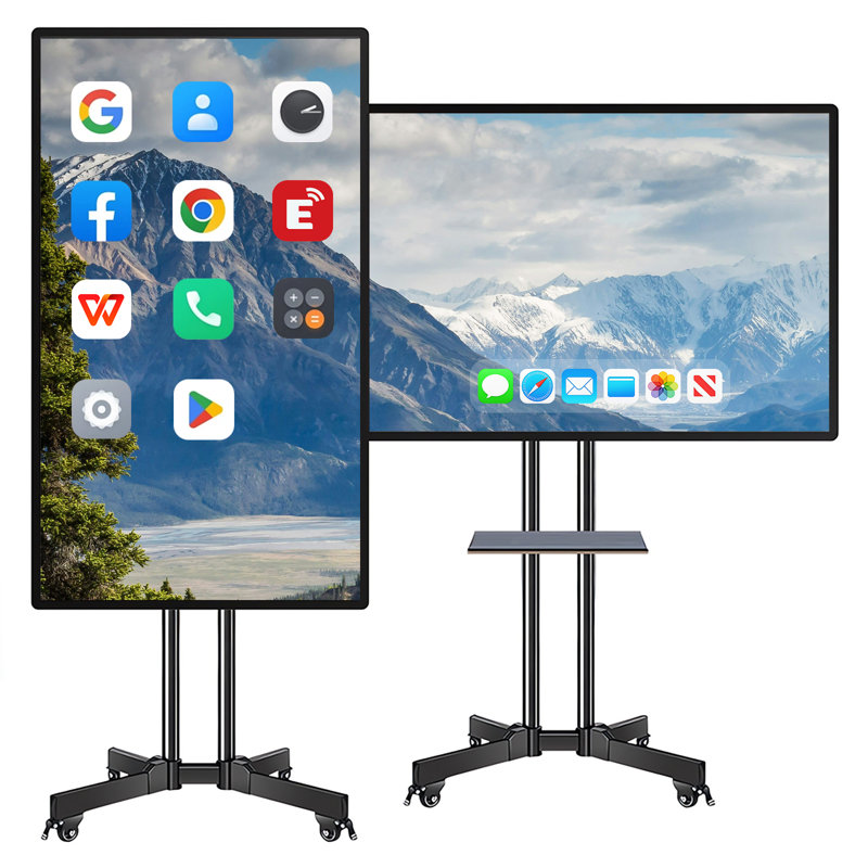 JYXCN Hurry! Smart Board 49 Inch All-in-One - Touch Screen with Dual System & Cloud Sharing, Empower Classroom Learning, Streamline Office Workflows & Deliver Stunning Presentations