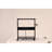 Height Adjustable Computer Tower Stand, 2-Tier ATX-Case CPU Holder Cart Under Desk Mobile PC