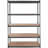 Mariapaula Steel Adjustable Shelving Unit-1118290393