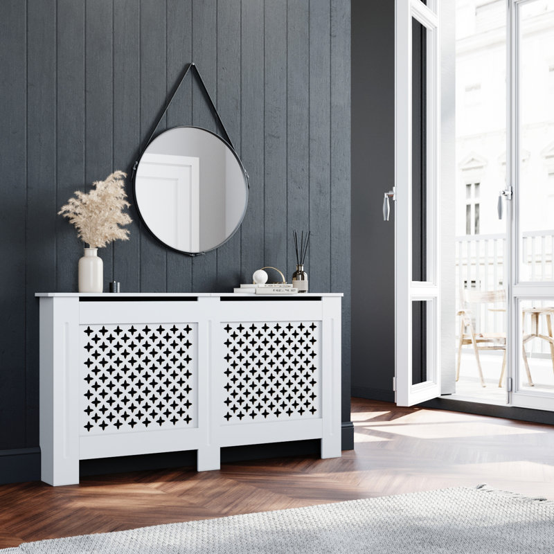 Halee Radiator Cover, 81cm H x 152cm W x 19cm D