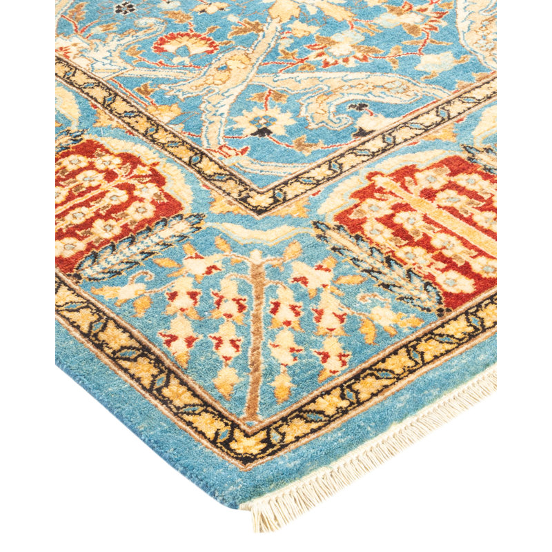 Classic One-of-a-Kind 3' 3" X 12' 10" Hand Knotted Area Rug