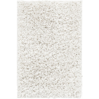 Tapis blanc neige Renesha