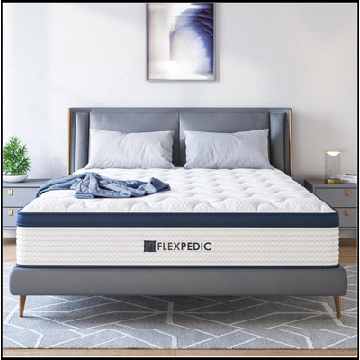 10" Memory Foam Hybrid Mattress With Space Cotton For Tight Sleep, Medium-Firm Cooling Mattress With Stronger Support, Motion Isolation &Pressure Relief Mattress