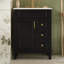 Meuble-lavabo 24 po avec lavabo en céramique, 2 tiroirs et tablette réglable-116657526-116657530