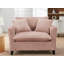 Fauteuil en velours côtelé l 46 po-1561417196