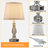 Table Lamp Set With 3 Way Dimmable Touch Desk Lamp (Bulbs Included)-371060006-371060056
