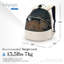 Panorama Zipper-free Small Pet Travel Carrier