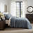 Scallop Edge 100% Cotton Quilt Set-124836120-116732105