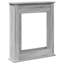Fireplace Surround 75x87.5 Cm Engineered Wood-1034225778-1034225776