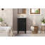 Meuble-lavabo 18 po avec lavabo en céramique-126658128