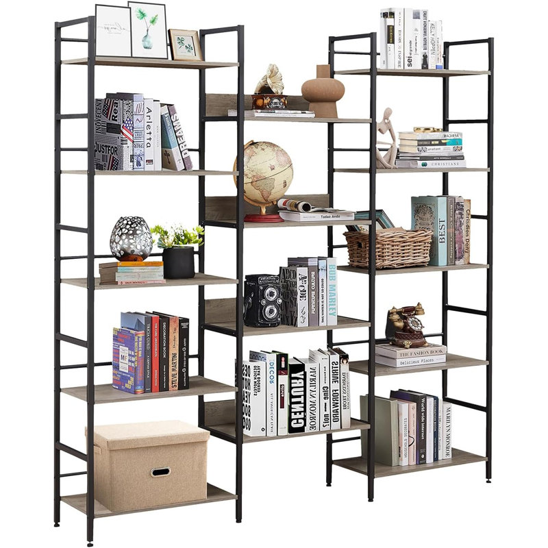 Elgielyn Bookcase, Gray
