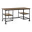 Bureau d'écriture 1 pi avec 4 roulettes en métal Modern