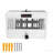16-Device Charging Cart, Locking for Classroom/Library - Standard