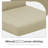 4.1" Outdoor Seat / Back Cushion-58500193