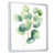 Cadre flottant blanc
