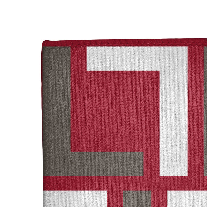 Geometric Indoor Rug, Rectangle 8' x 10'