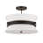 Dalvor 15" 3-Light Semi-Flush Mount