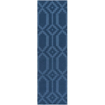 Brack Wool Geometric Indoor Rug