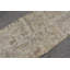 Tapis rétro, tapis 3,5 po x 7,4 pi, tapis géométrique, tapis turcs, tapis en laine, tapis bohème beige, tapis aztèque