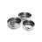 Fox Run Brands 3 Piece Steel Non-Stick Round Springform Pan Set
