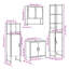 Ensemble de meubles de salle de bain 4 pièces Vidaxl-97884395