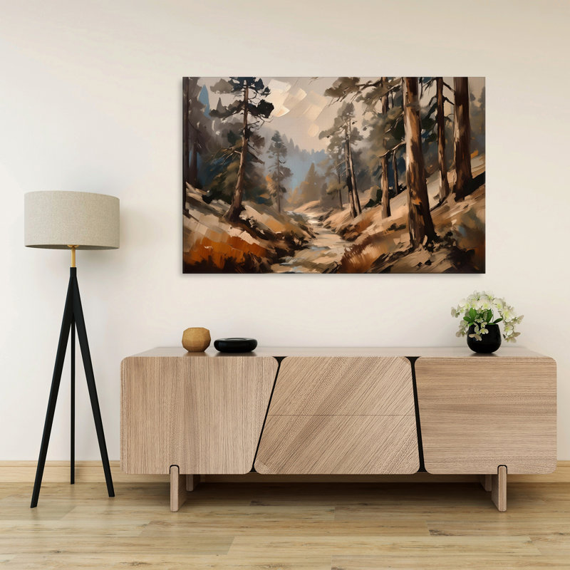 Timber's Embrace, 20" H x 30" W