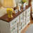 Retro Solid Manufactured Wood Accent Cabinet