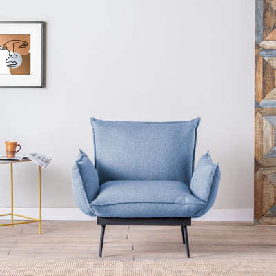 Fauteuil en polyester l 37,4 po Allessio
