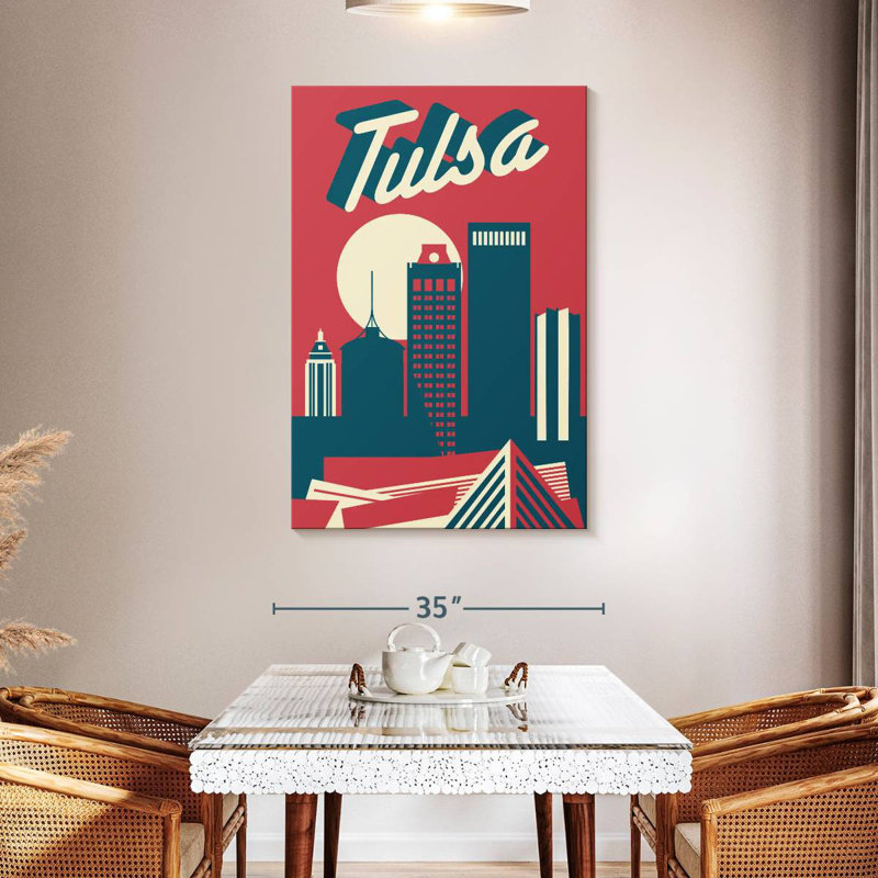 Aime Tulsa, H 48 po x l 32 po