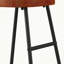 Minimalist and Durable Set of 2 Versatile Bar Stools for Diverse Spaces