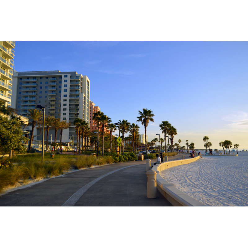 Clearwater Beachwalk par Quinntheislander - photographie sur toile tendue, L 12 po x H 8 po