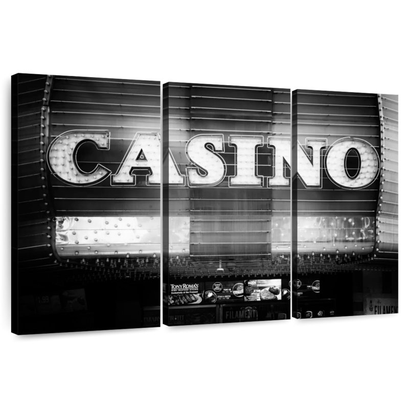 Senne Vegas Casino, 42" H x 65" W