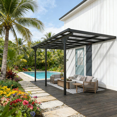 Wall-Mounted Pergola,Outdoor Pergola