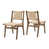 Corde beige / noyer