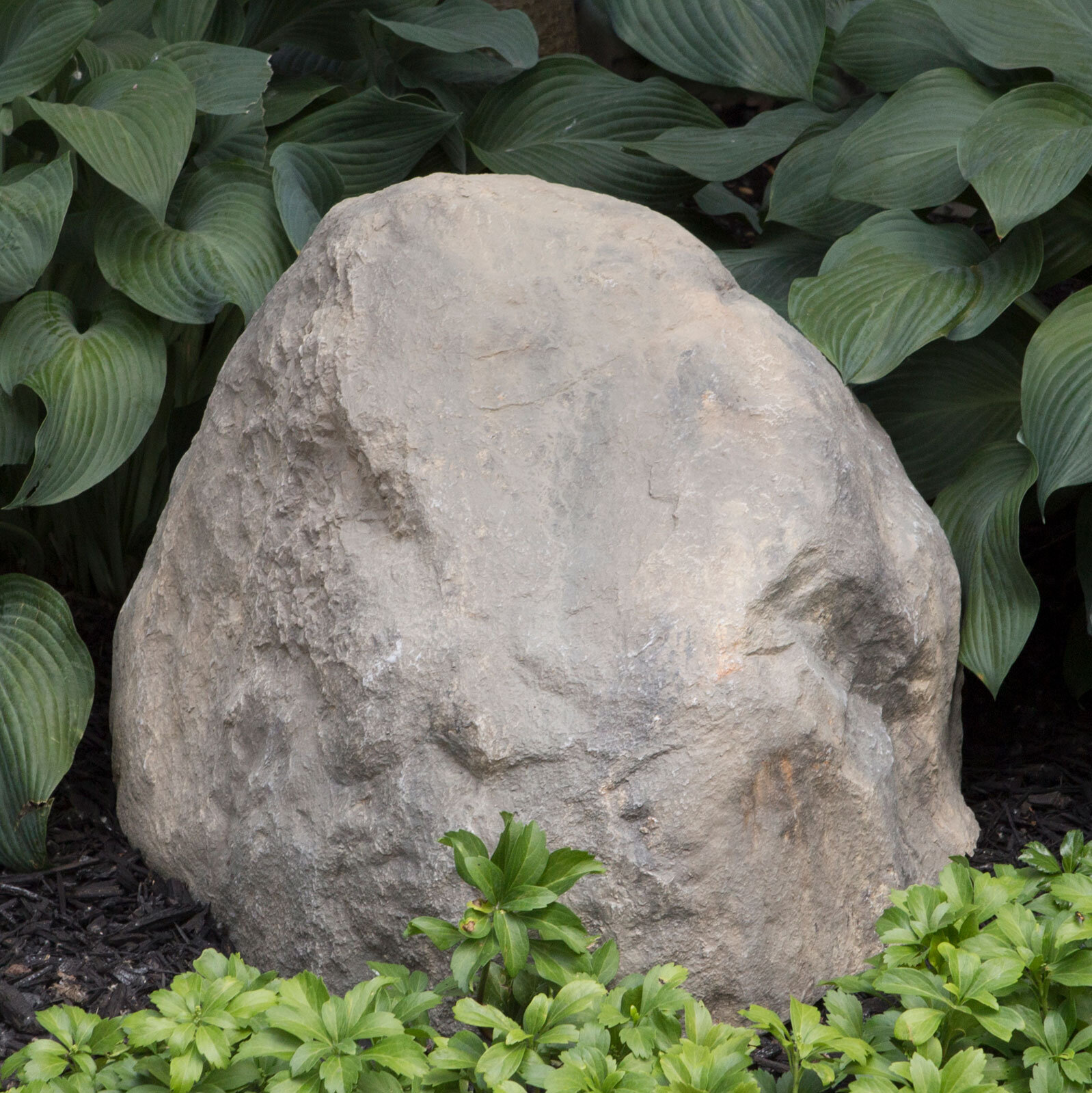 Plastic Stone Fake Rock Cover Concealing Lawn Pipe Well Pump Landscape  Decor New