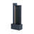 39.76" H Modern Waterfall Fountain