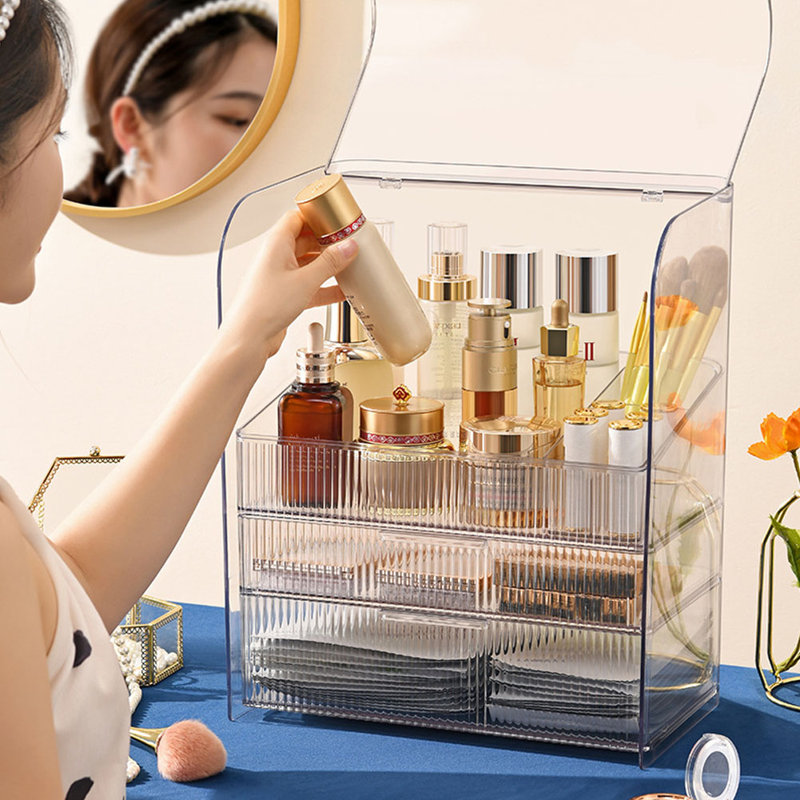 Plastic Makeup Organizer