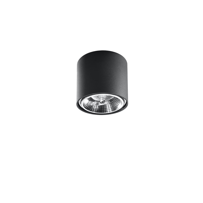 Jormundagand Flush Mount, Black