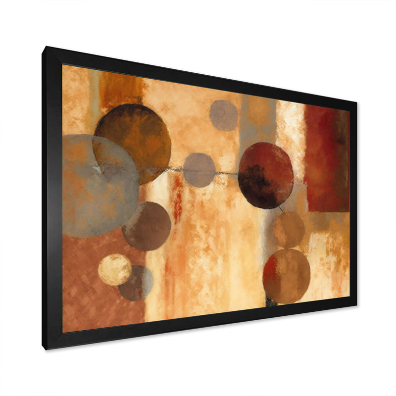 Aged Barrel Universes I 56, Toile avec cadre photo noir, H 30 po x l 40 po x P 1,5 po