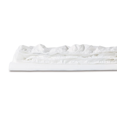 Ember Egyptian Cotton Percale Fitted Sheet
