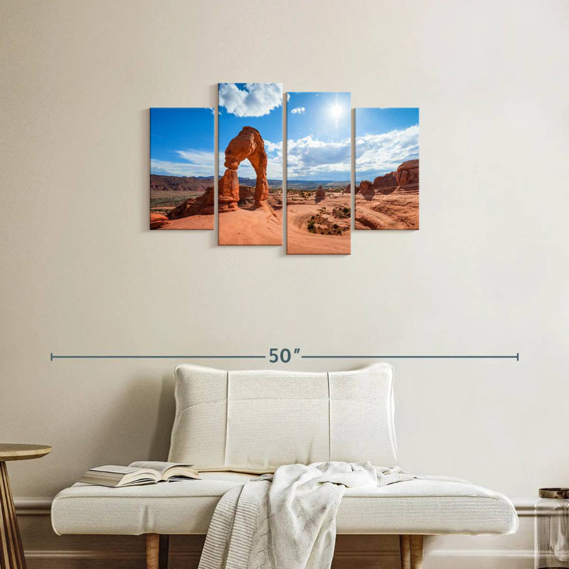 Summertime Delicate Arch, 22" H x 36" W