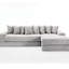 Video - Featured Oversize Cloud Couch, 3 Seat L Shape Corduroy Convertible Bed, No Assembly, 8 Pillows, Comfort, Relaxing Seating Suitable For-2063192371