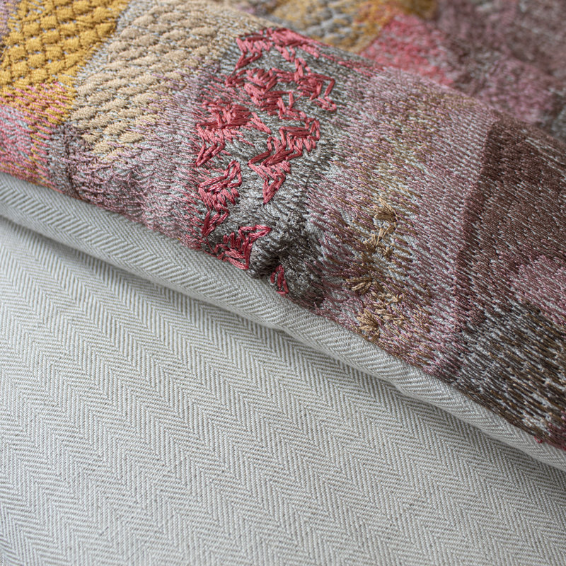 Positano Embroidered Throw Blanket