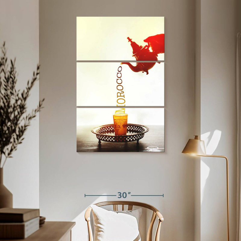 Moroccan Tea, 65" H x 42" W