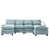 Chenille bleu menthe est en rupture de stock