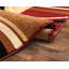 Tapis rouge à motif géométrique Carlecia-1466526858