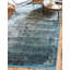 Tapis contemporain de couleur orangée Mulvihill-1167475401